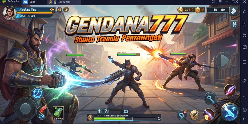 Tampilan gameplay menarik dalam CENDANA777, strategi dan taktik di setiap langkah.