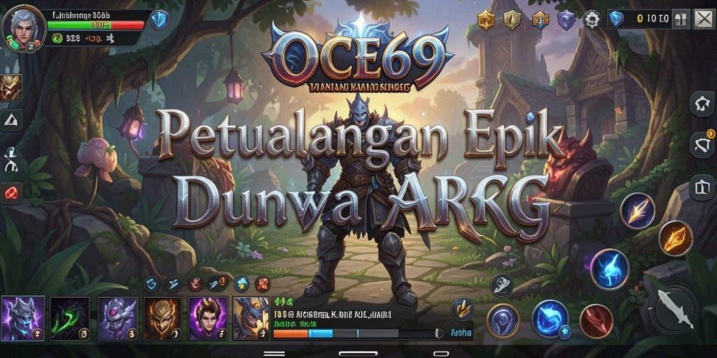 Tangkapan layar OCE69 menampilkan aksi pertarungan yang epik dalam dunia ARPG.