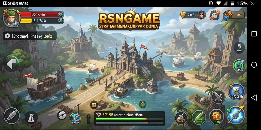 Tampilan gameplay RSNGAME yang menegangkan dan menantang.