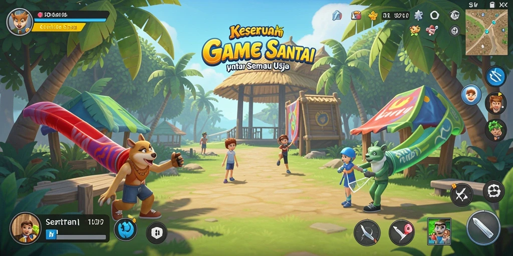 Tangkapan layar <strong>SD107</strong> menampilkan gameplay menyenangkan dan santai.